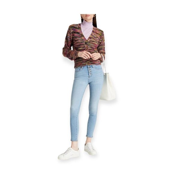 Veronica Beard Debbie 10" Skinny Jeans, Aire, Size 24, New with tag, - Picture 1 of 15